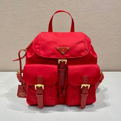 PRADA 프라다 리나일론 골드버클 클래식 스몰 백팩