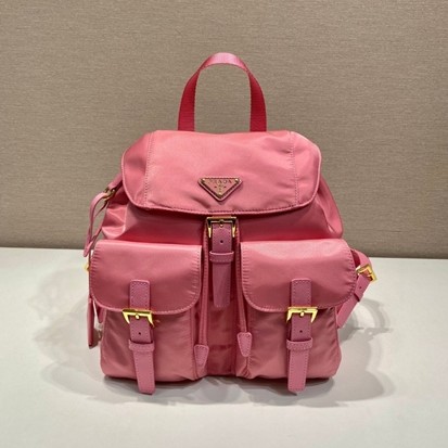 PRADA 프라다 리나일론 골드버클 클래식 스몰 백팩