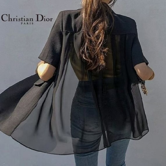 DIOR 디올 몰트빽프릴쉬폰자켓