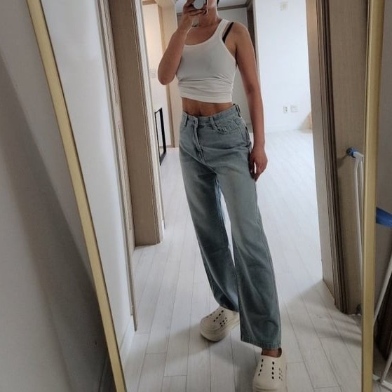 GUCCI 구찌 와이드 청바지