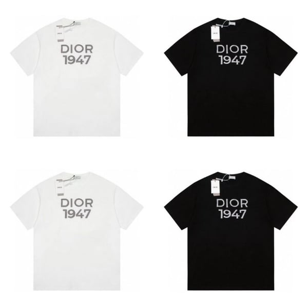 DIOR 디올 1947 워싱 티셔츠