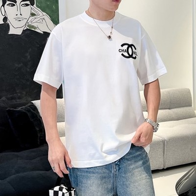 CHANEL 샤넬 빅로고 티셔츠