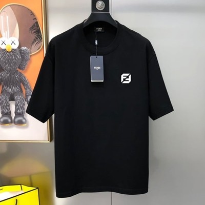 FENDI 펜디 신상 오리지널 남성 라운드넥 반팔 티셔츠