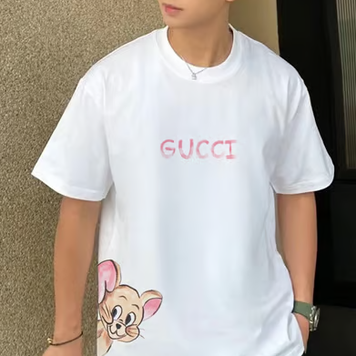 GUCCI 구찌 제리 핸드페인팅 티셔츠