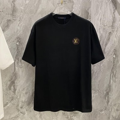 LOUIS VUITTON 루이비통 봄 여름 탑 카운터 동기식 반소매 티셔츠