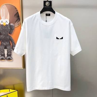 FENDI 펜디 신상품 오리지널 남성 라운드넥 반팔 티셔츠