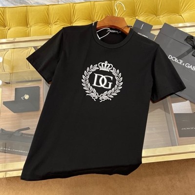 DOLCE&GABBANA 돌체앤가바나 그래픽 로고 반팔 티셔츠
