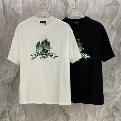 GIVENCHY 지방시 봄 여름 탑 카운터 싱크로나이즈 반팔 티셔츠