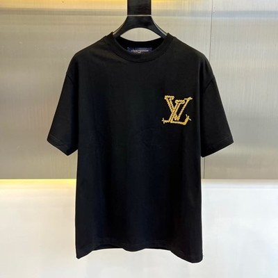 LOUIS VUITTON 루이비통 로고 프린트 반팔 티셔츠