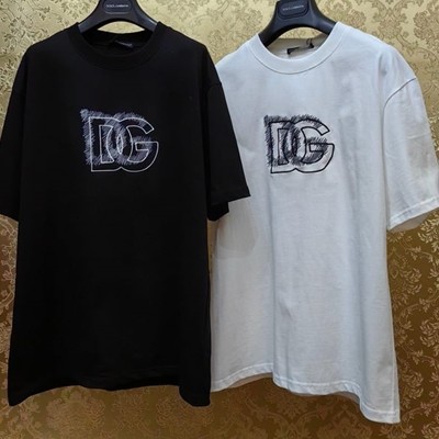 DOLCE&GABBANA 돌체앤가바나 그래픽 로고 반팔 티셔츠