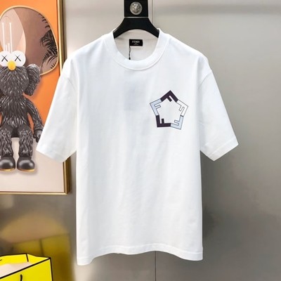 FENDI 펜디 신상 오리지널 남성 라운드넥 반팔 티셔츠