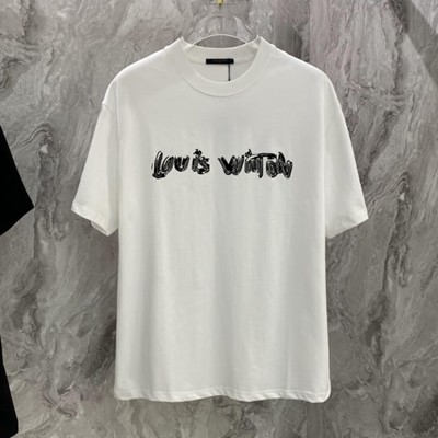 LOUIS VUITTON 루이비통  봄 여름 탑 카운터 동기식 반소매 티셔츠