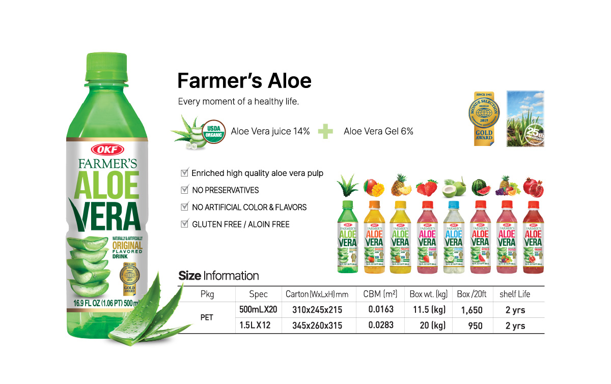 FARMER'S ALOE VERA : OKF CORPORATION