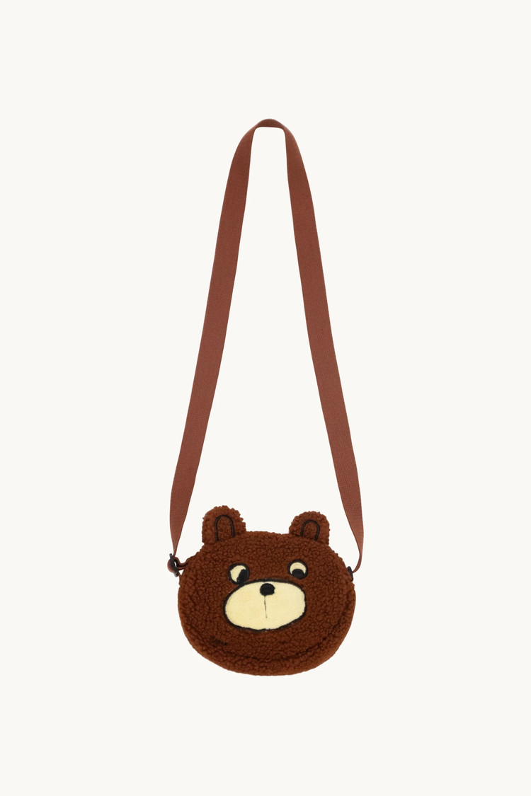 バッグ tinycottons bear bag brnown TINY COTTONS BEAR BAG brown 타이니코튼 24AW : 사라앤존 키즈