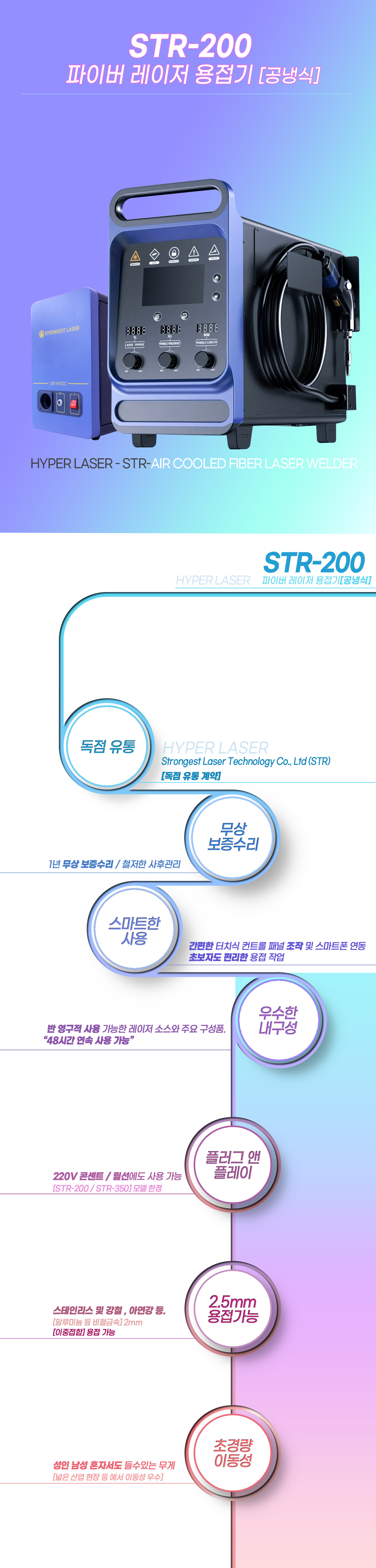 파이버 레이저 용접기