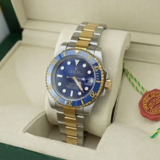 ROLEX 로렉스 서브마리너 블루 오이스터스틸