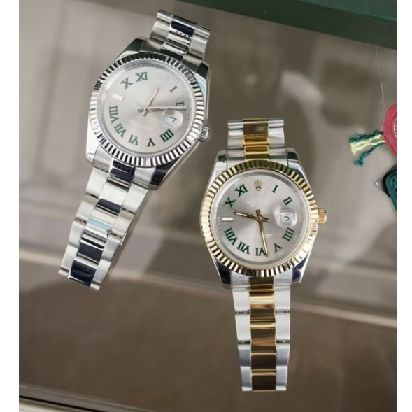 ROLEX 로렉스 데이트저스트 슬레이트 로만 시계