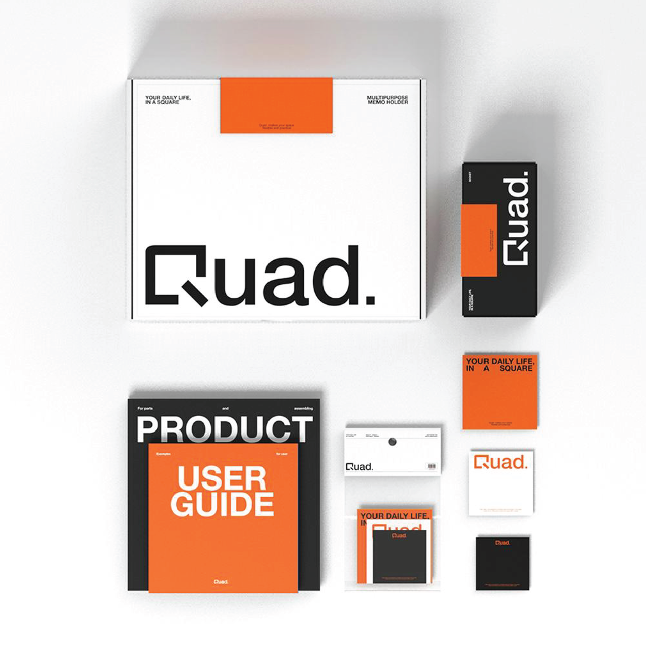 Desk Branding | Quad | Design by Saebom