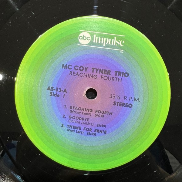 McCoy Tyner Trio With Roy Haynes And Henry Grimes – Reaching