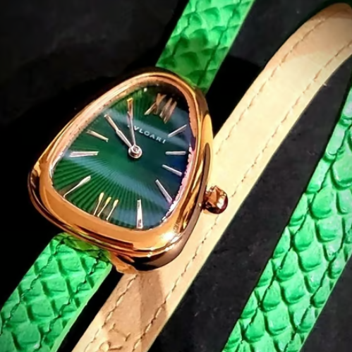 BVLGARI 불가리 투보가스 세르펜디 Wrap Leather