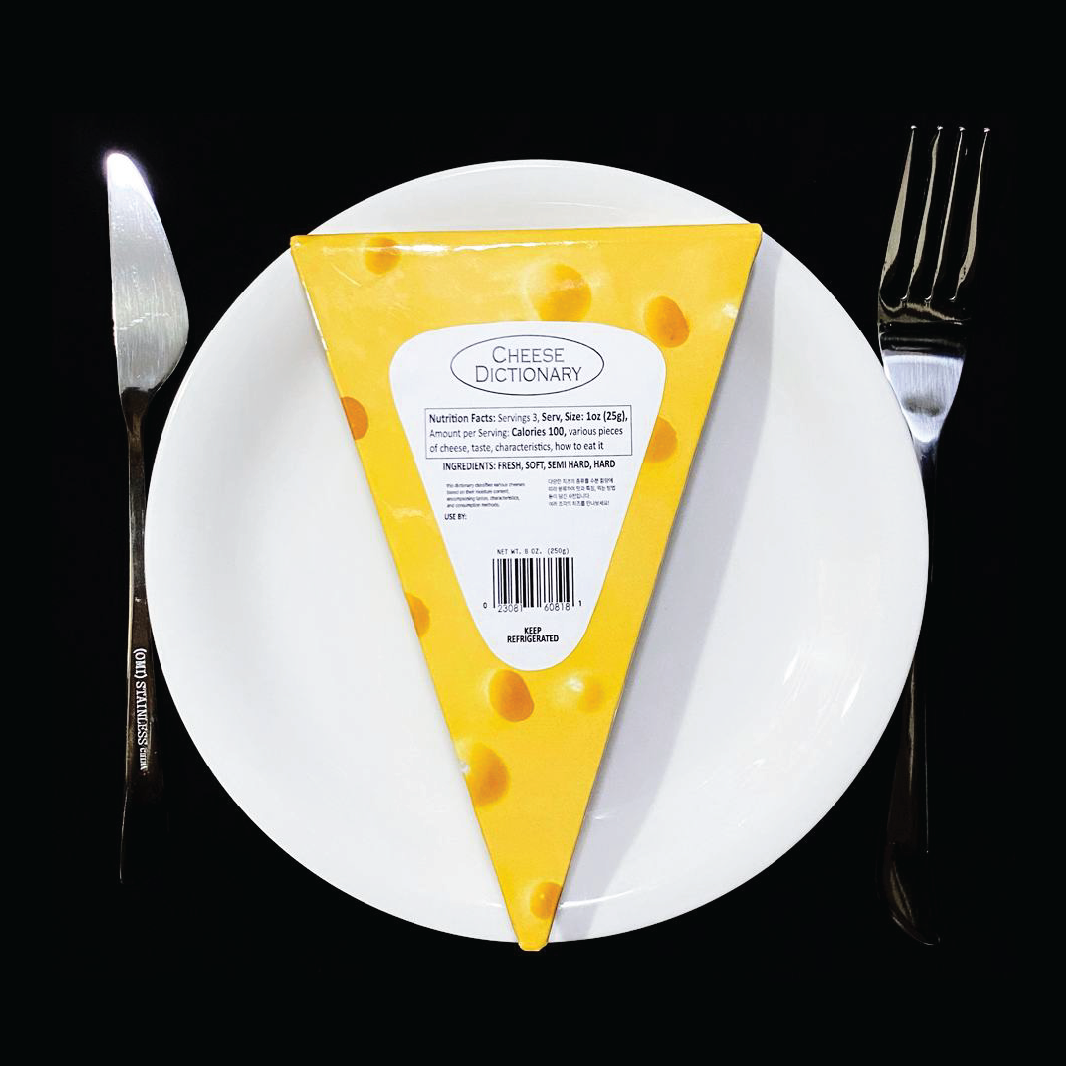 Cheese Dictionary | Design by Saebom