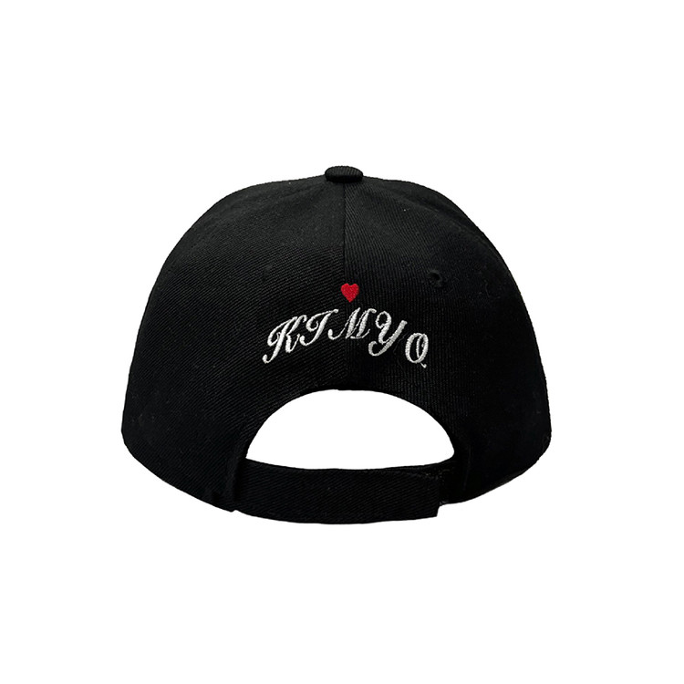 【KIMYO】K LOGO GREMORY BALL CAP K LOGO GREMORY BALL CAP IN BLACK : KIMYO