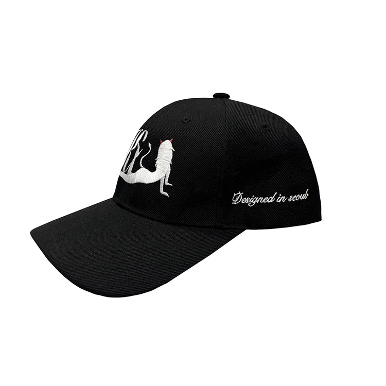 【KIMYO】K LOGO GREMORY BALL CAP K LOGO GREMORY BALL CAP IN BLACK : KIMYO