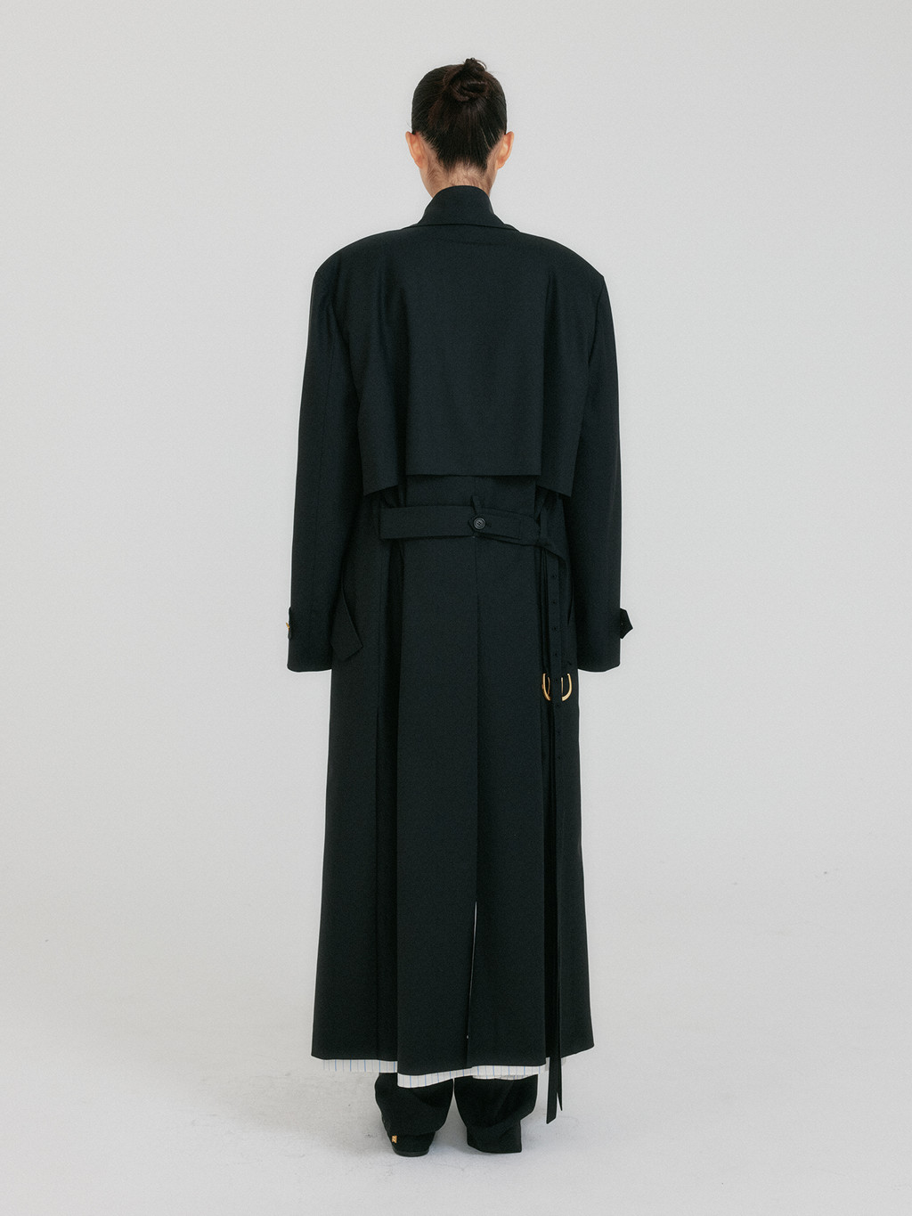 コート EENK XEDIA Oversized Belted Coat XEDIA Oversized Belted Coat - Brown : EENK SHOP