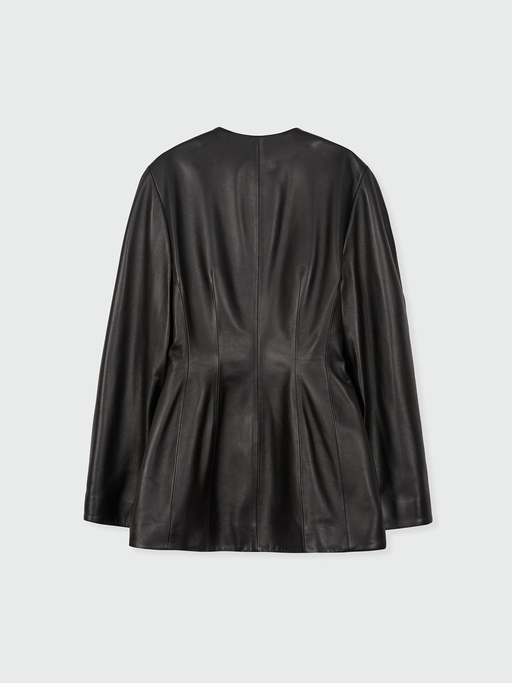 ZERO Oversized Shoulder Hourglass Jacket - Z-Black : EENK