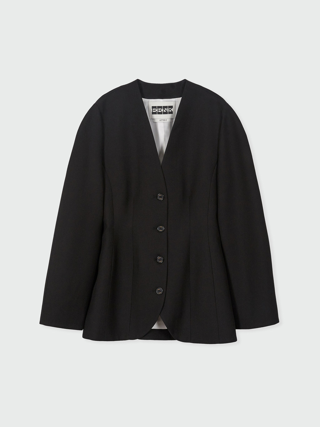 EENK★新商品^Shoulder Hourglass Jacket - Black★ Shoulder Hourglass Jacket - Black : EENK