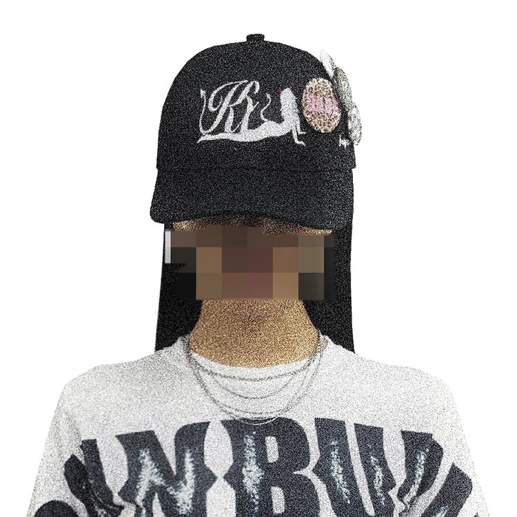 【KIMYO】K LOGO GREMORY BALL CAP K LOGO GREMORY BALL CAP IN BLACK : KIMYO