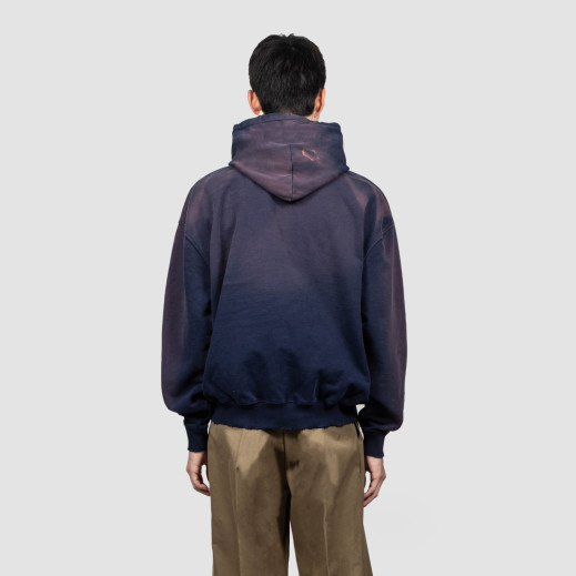 DRAGON SUNFADE NAVY HOODIE AW24 HD 002 A COTT : Johari store