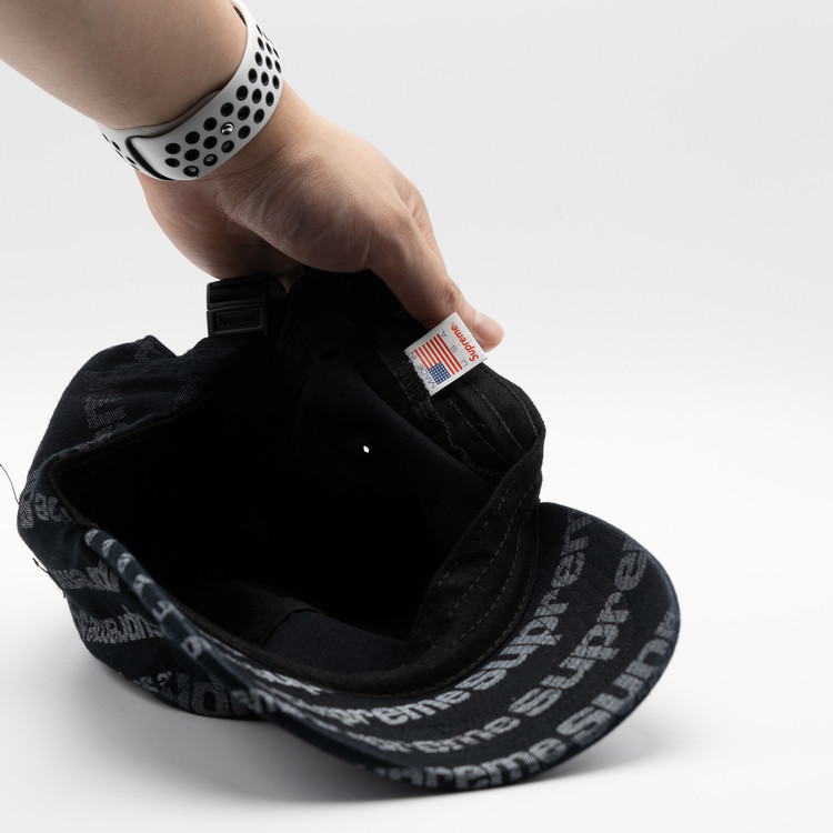 Supreme Radial Camp Cap Navy｜ファッション