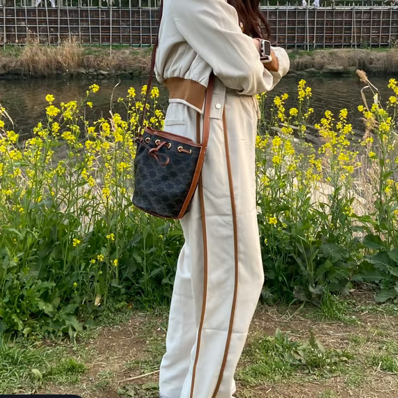 CELINE 셀린느 트리오페 버킷백
