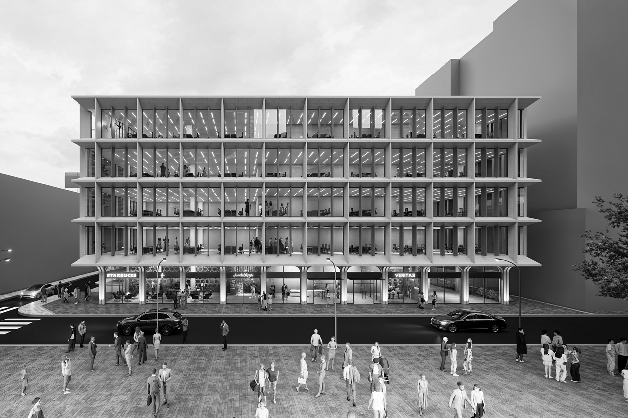 BUILDUS 솔루션을 이용한 성수동 NETZ 오피스 프로젝트 브랜딩 및 컨설팅 이미지 입니다. 오피스인테리어 전문 건설사인 워크스페이스그룹이 참여했습니다.