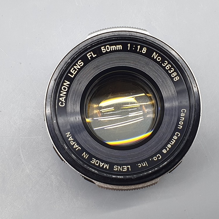 캐논 50mm 수동 MF FL 렌즈 루트카메라 필카 필름카메라 상점 사이트