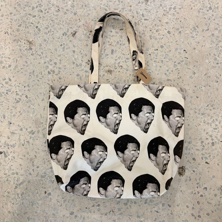 WACKO MARIA PORTER TOTE BAG トート Wacko Maria Men's Tote Bag in Black Wacko Maria