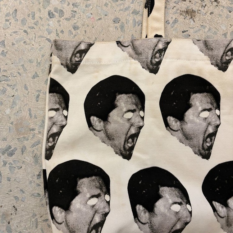 廃盤 貴重 ワコマリア× ポーター FUCK THIS LIFE トートバッグ WACKO MARIA（ワコマリア）の「WACKO MARIA×PORTER 12SS TOTE