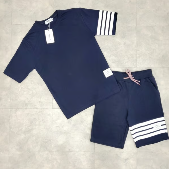 THOM BROWNE 톰브라운 사선 트레이닝 세트