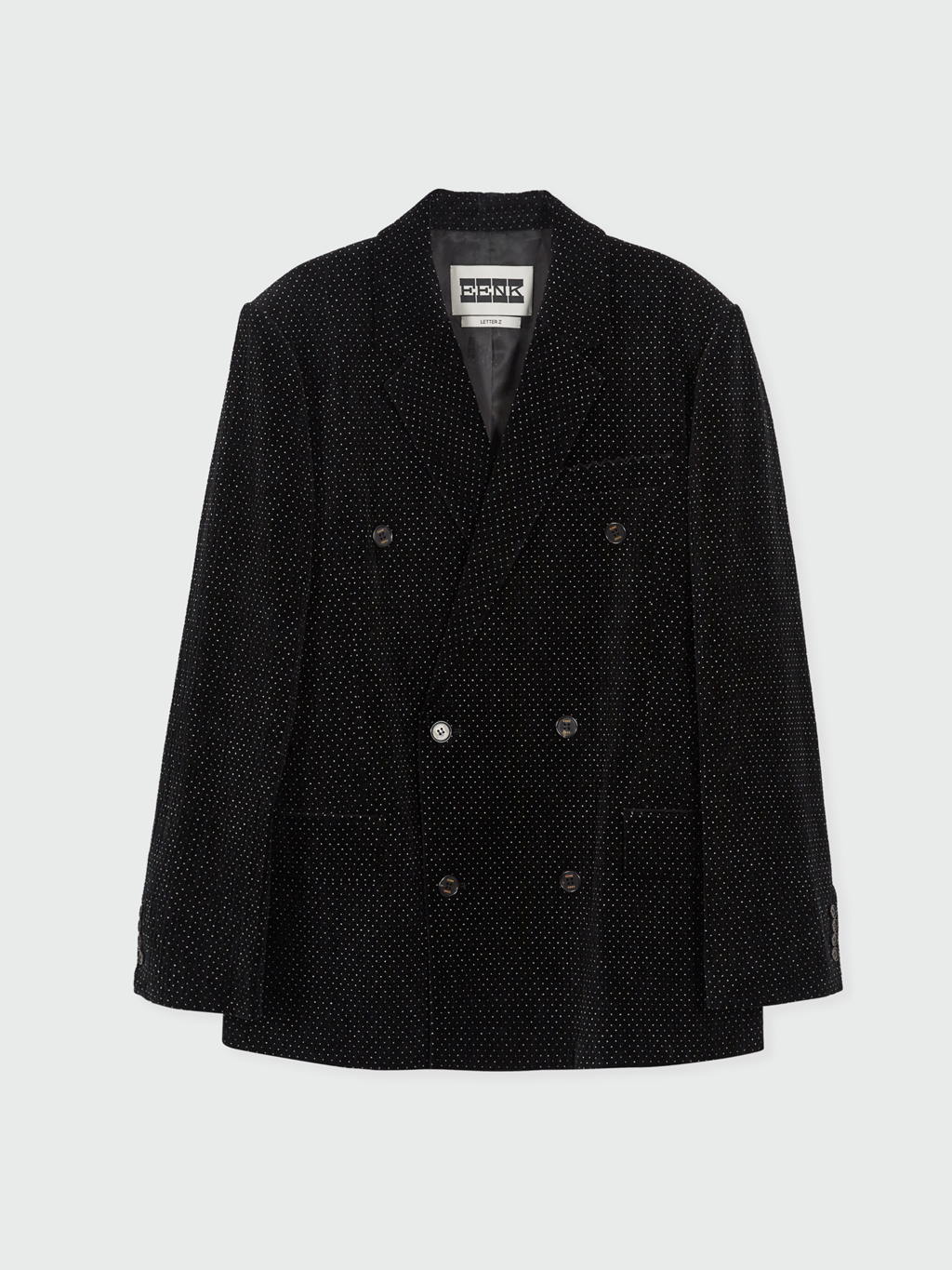 ZAKIY Double-Breasted Blazer - Black : EENK SHOP