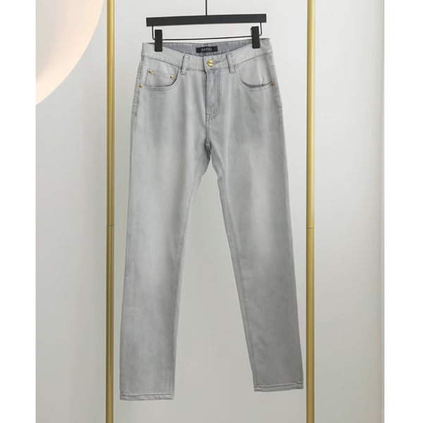 GUCCI 구찌 그린 캣츠 빈티지 데님 팬츠
