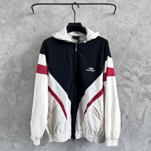 BALENCIAGA 발렌시아가 배색 바람막이 자켓