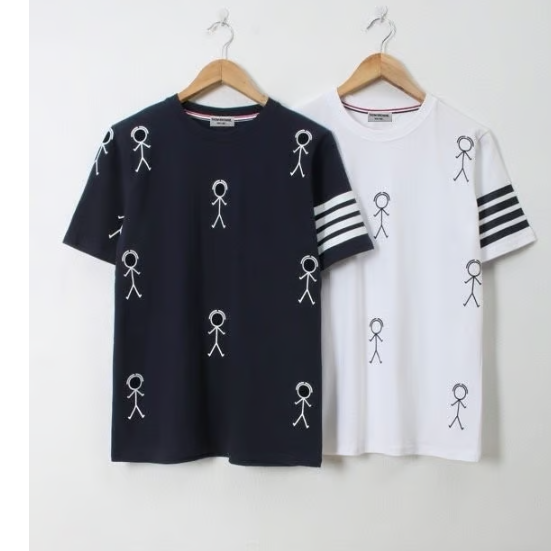 THOM BROWNE 톰브라운 아이콘 반팔