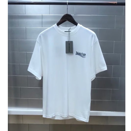 BALENCIAGA 발렌시아가 24SS 웨이브자수 반팔티셔츠
