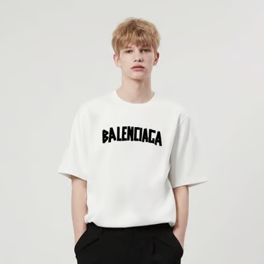 BALENCIAGA 발렌시아가 뉴 테이프 티셔츠