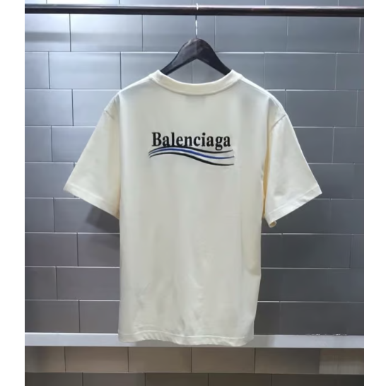 BALENCIAGA 발렌시아가 24SS 웨이브자수 반팔티셔츠
