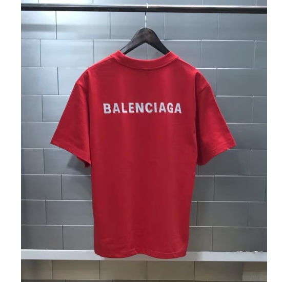 BALENCIAGA 발렌시아가 24SS 레터링자수 반팔티셔츠