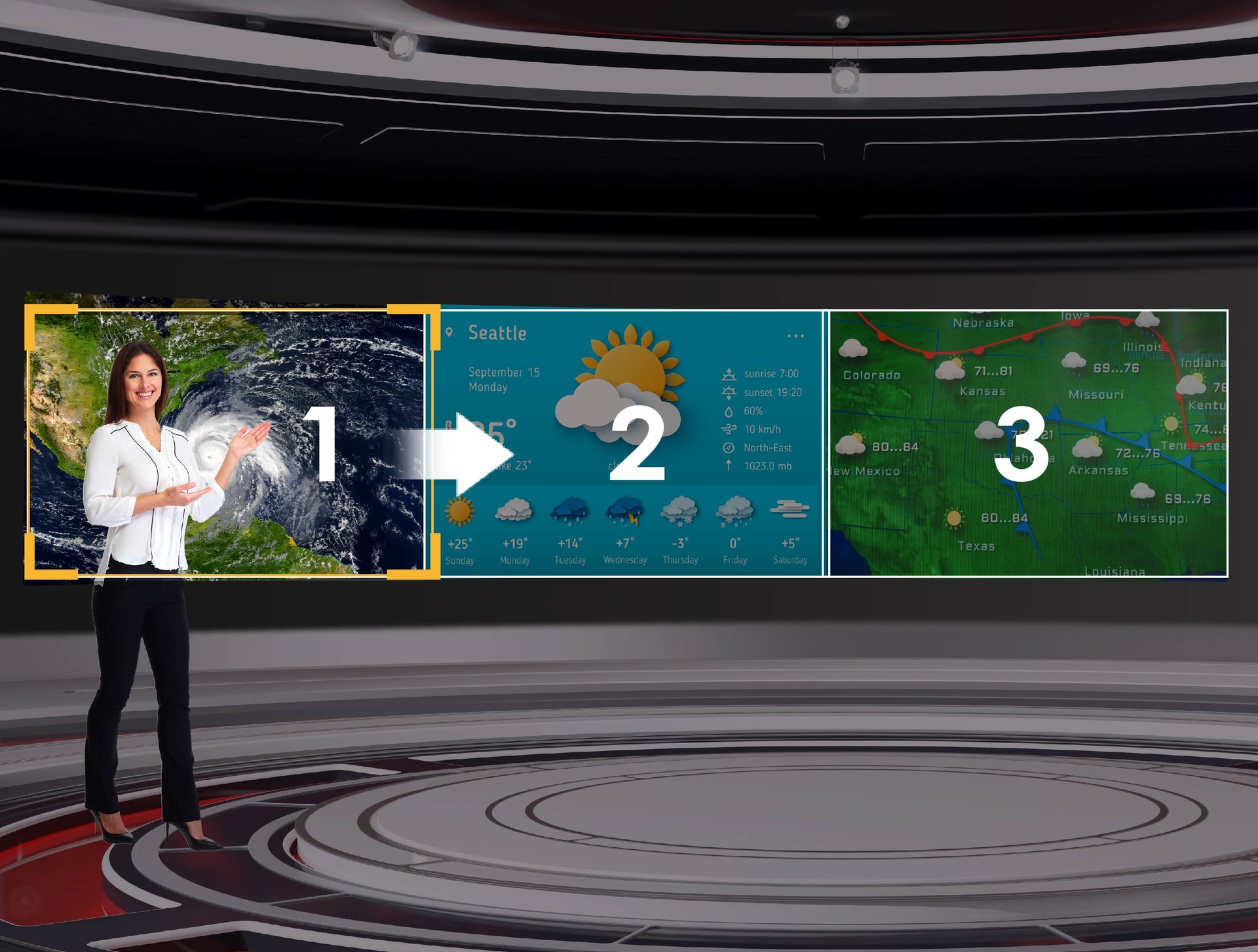AVer PTC310 Zone Mode 이미지