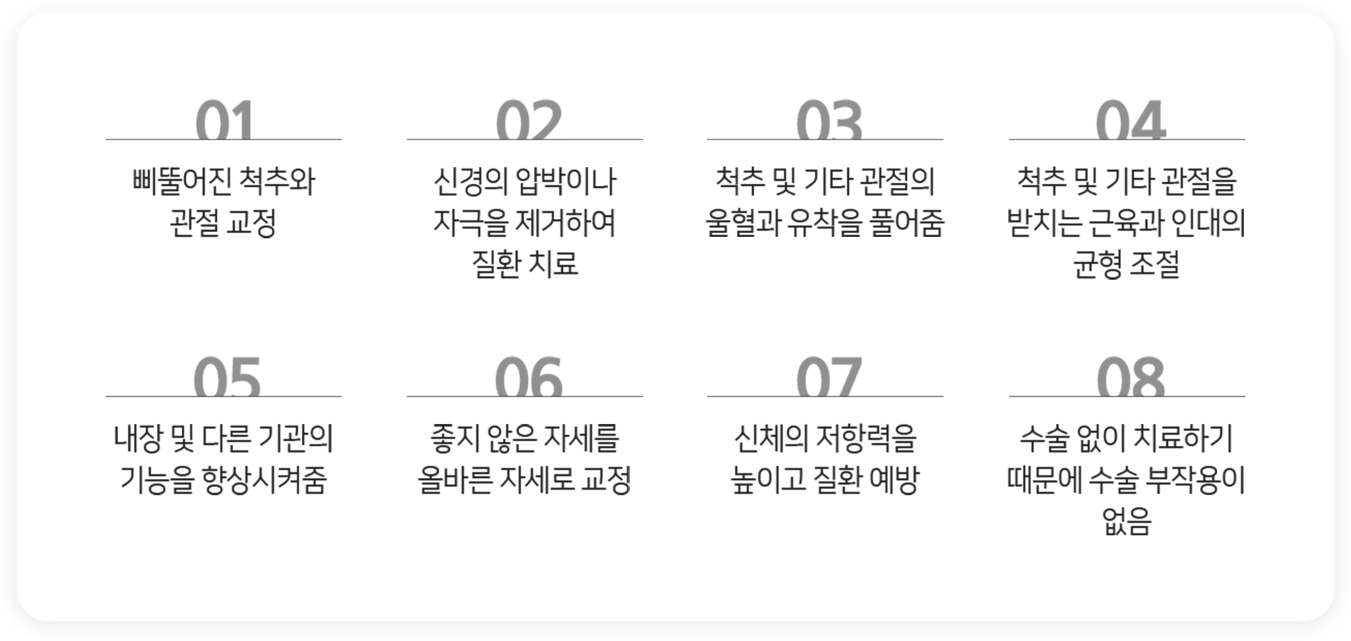 더좋은한방병원 추나요법 효과
