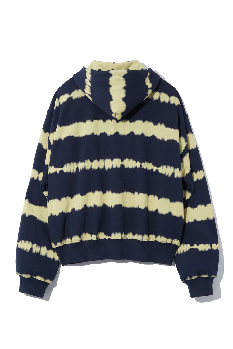 【THE IDENTITY PROJECT】SMILE cotton hoodie Zip-Up SMILE cotton hoodie Zip-Up [tie-dye blue] : THE IDENTITY